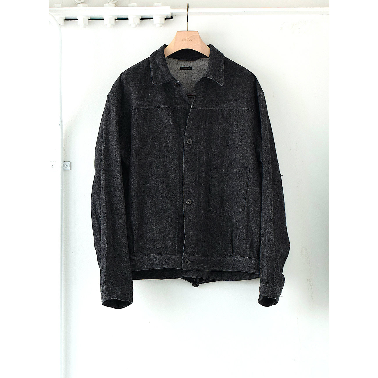 COMOLI / コモリ | デニム ジャケット - Black / Ecru | 通販 - 正規取扱店 | COLLECT STORE /  コレクトストア