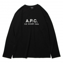 A.P.C. / アーペーセー | Rue Madame 長袖Tシャツ - Black