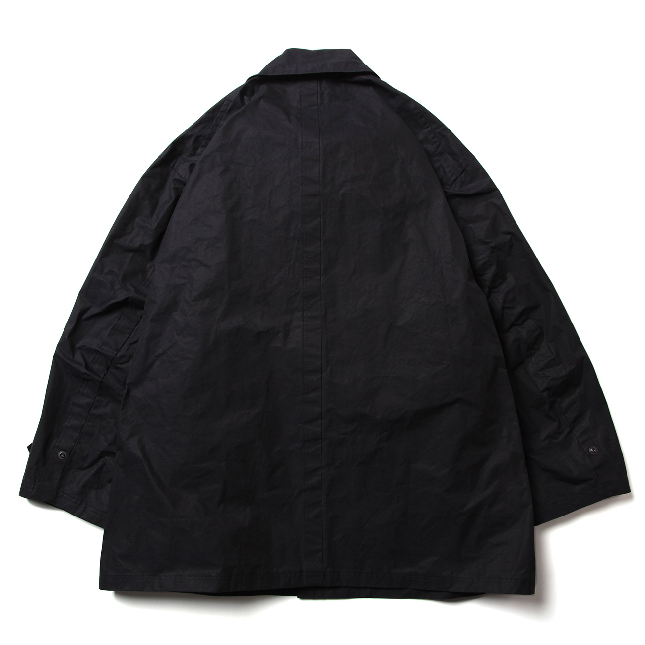 YOKE / ヨーク | OVERSIZED HALF COAT - Dark Navy | 通販 - 正規取扱