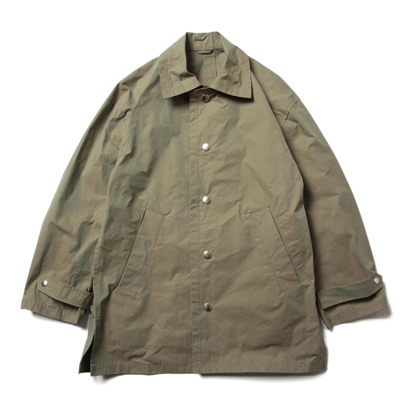 YOKE / ヨーク | OVERSIZED HALF COAT - Sage Green | 通販 - 正規取扱店 | COLLECT STORE  / コレクトストア