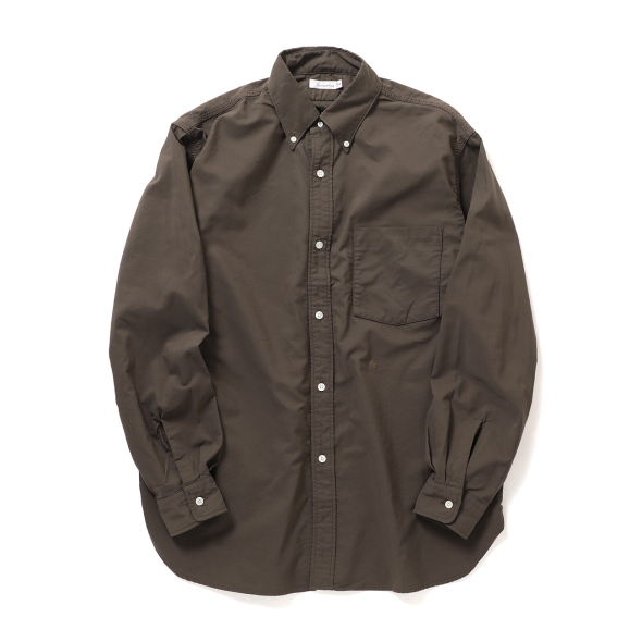 nanamica / ナナミカ | Button Down Wind Shirt - Brown | 通販 - 正規