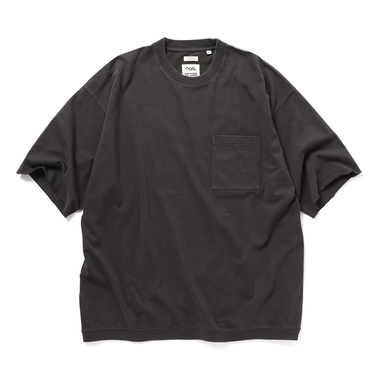 nanamica / ナナミカ | OOAL Pocket Tee - Charcoal | 通販