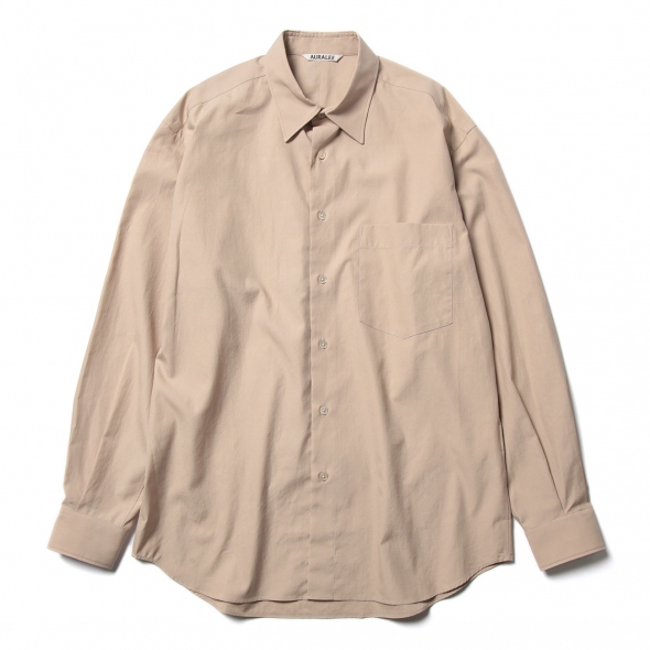 AURALEE オーラリー WASHED FINX TWILL SHIRT 03290902_660604fd90cf5.jpg