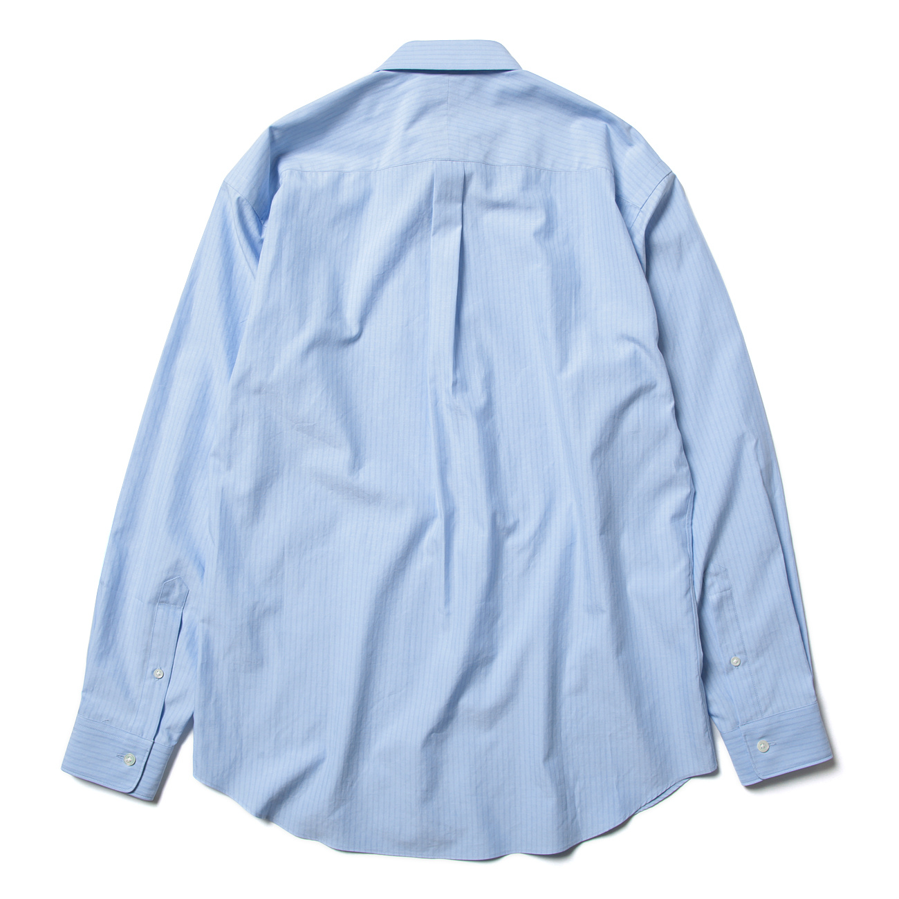 AURALEE / オーラリー | WASHED FINX TWILL SHIRTS (メンズ) - Blue