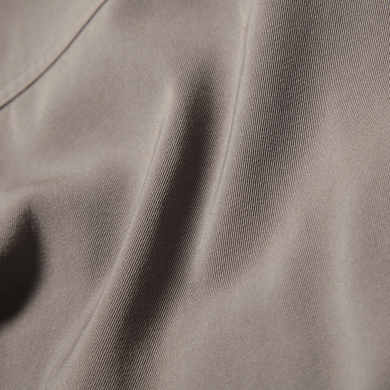 AURALEE / オーラリー | WOOL MAX GABARDINE SHIRTS (メンズ) - Gray