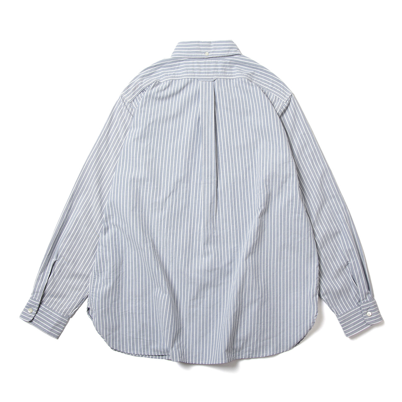 nanamica / ナナミカ | Button Down Stripe Wind Shirt - Navy | 通販