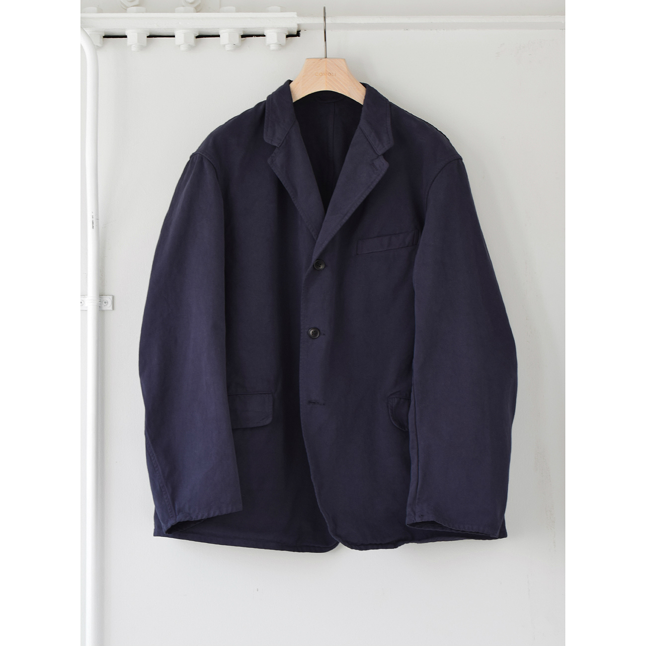 COMOLI / コモリ | 製品染 ジャケット - Navy | 通販 - 正規取扱店