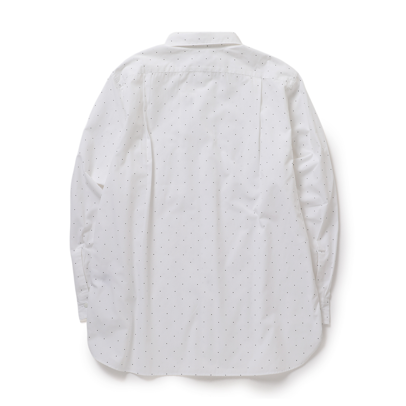 nanamica / ナナミカ | Regular Collar Dot Wind Shirt - Off White