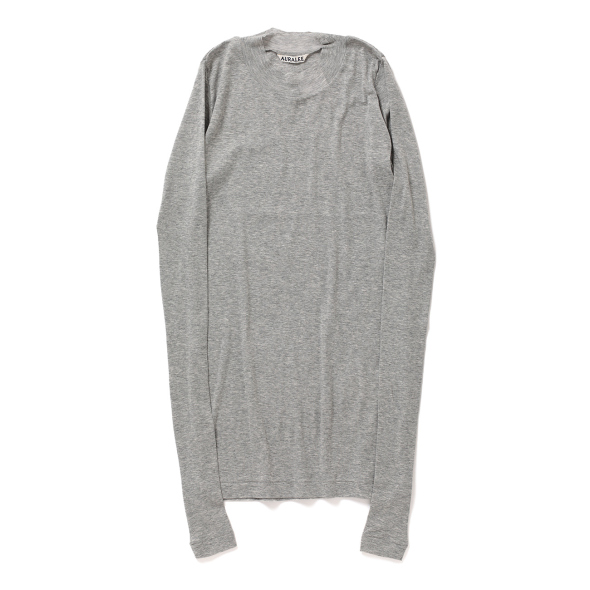 AURALEE / オーラリー | SUPER HIGH GAUGE SHEER RIB L/S TEE