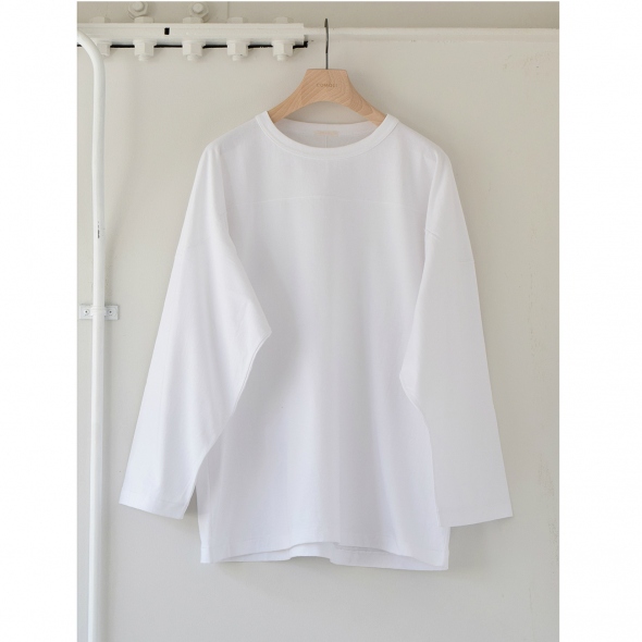 COMOLI / コモリ | フットボール Tシャツ - White | 通販 - 正規取扱店