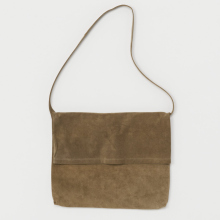 Hender Scheme / エンダースキーマ | pig flap shoulder bag big - Khaki