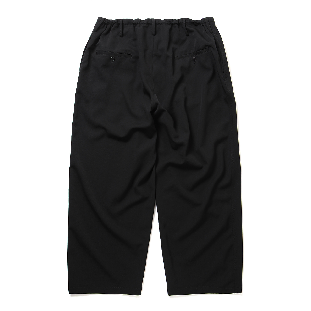 Yohji Yamamoto Ys for men / ヨウジヤマモト ワイズフォーメン | GABARDINE STANDARD STRING  PANTS WITH 3-STITCH - Black | 通販 - 正規取扱店 | COLLECT STORE / コレクトストア