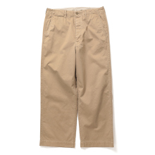 Scye / サイ | San Joaquin Cotton Chino Military Trousers - 042/ベージュ