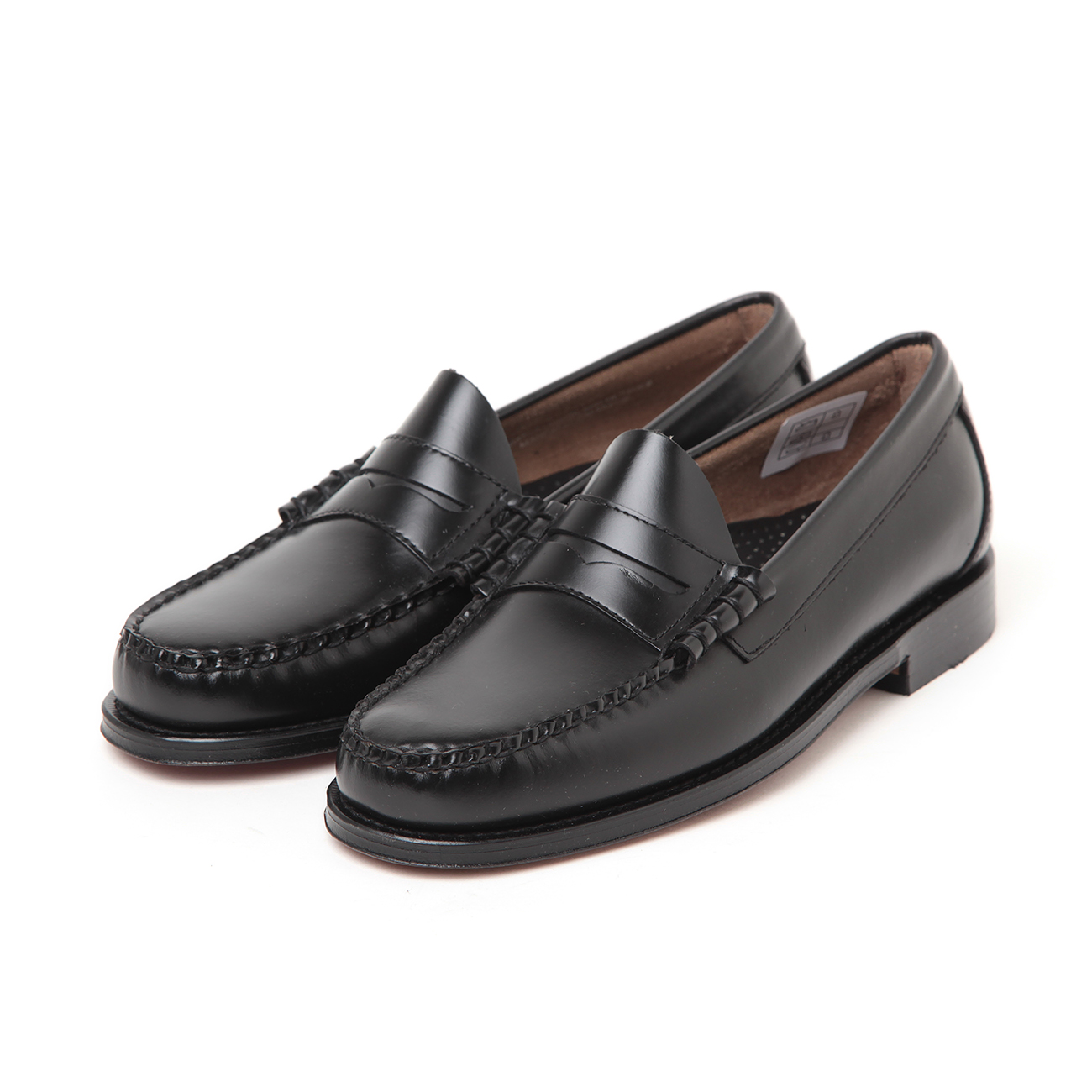 G.H.BASS / ジーエイチバス | LARSON - Black (LEATHER SOLE