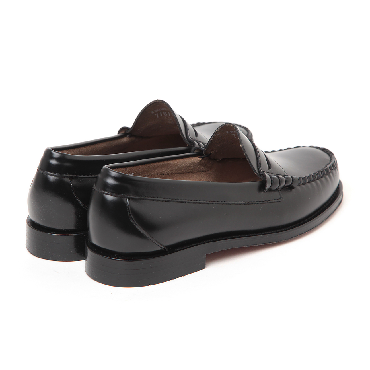 G.H.BASS / ジーエイチバス | LARSON - Black (LEATHER SOLE) | 通販