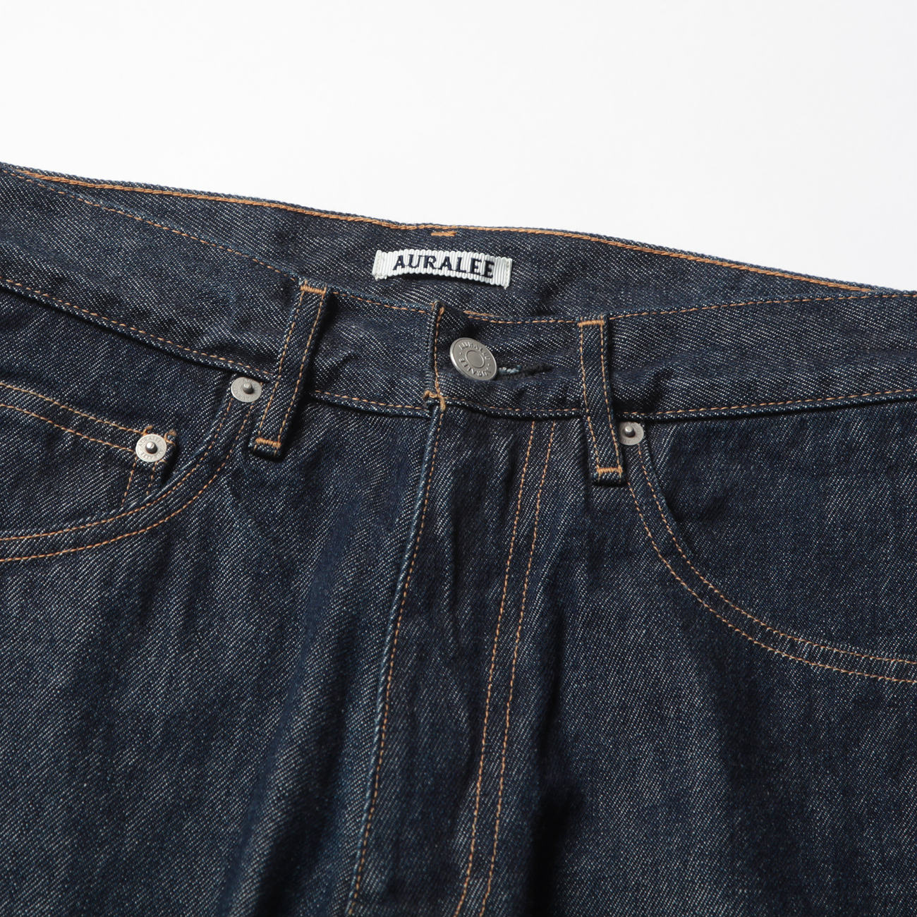 HARD TWIST DENIM WIDE PANTS (メンズ) - Indigo