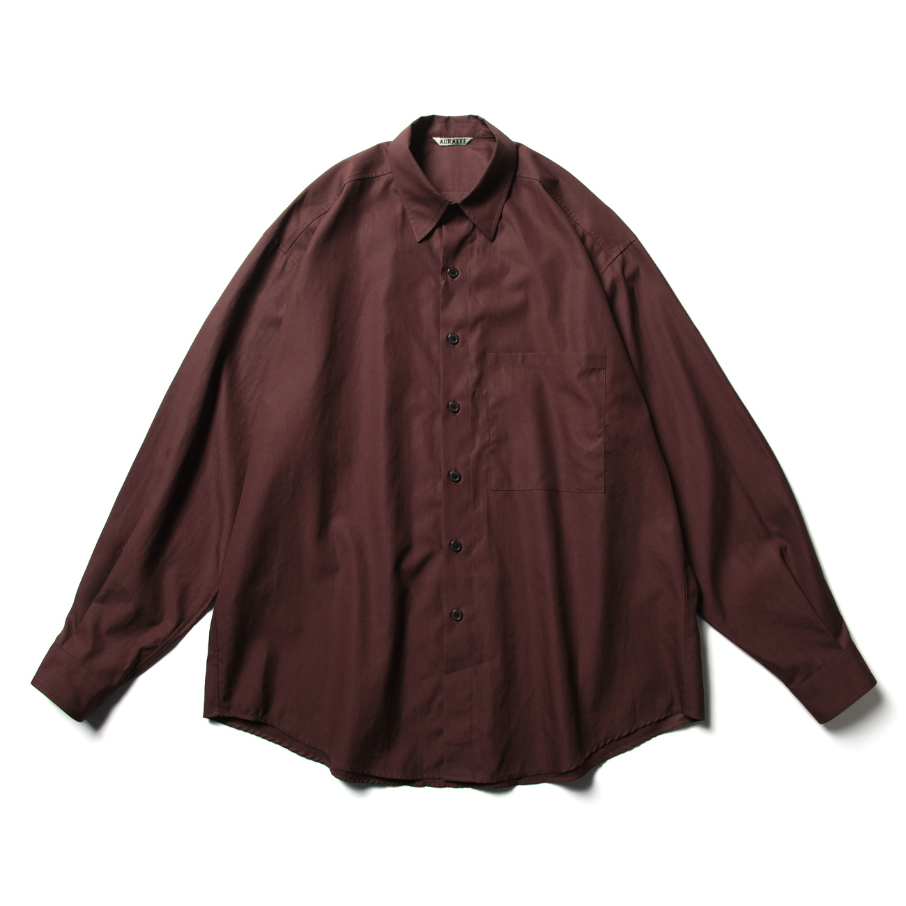 AURALEE / オーラリー | WASHED FINX TWILL BIG SHIRTS (メンズ