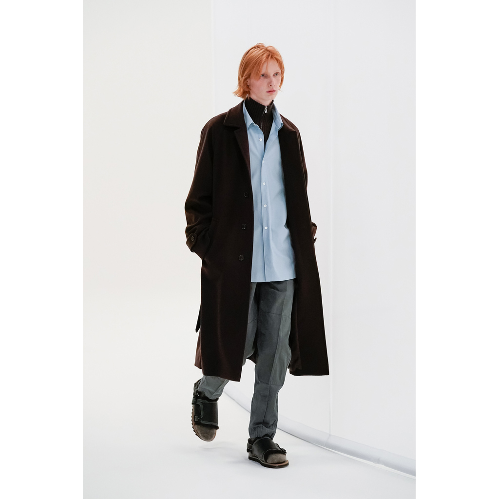 Auraleeオーラリーコットンポロシャツ navy size3タグ付き ハリが有りつつも滑らかな風合いが特徴的なポロ。AURALEE(オーラリー