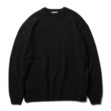 AURALEE / オーラリー | COTTON WOOL CASHMERE KNIT P/O