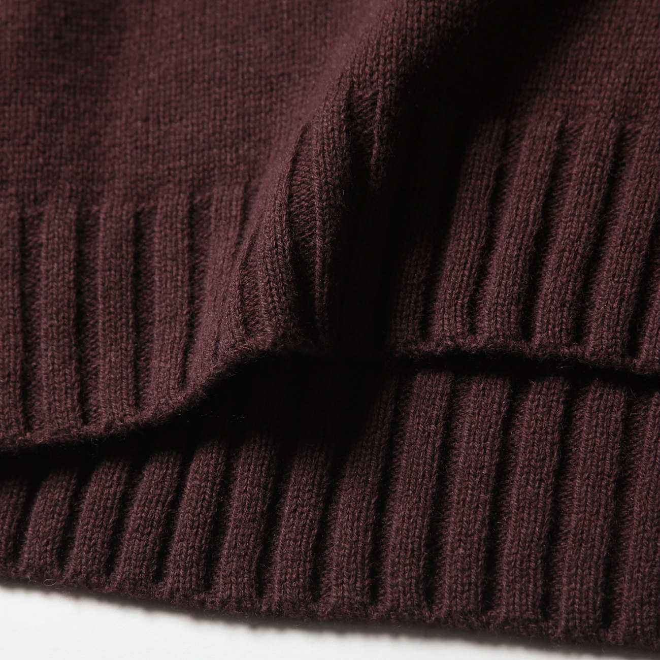 AURALEE / オーラリー | COTTON WOOL CASHMERE KNIT P/O (メンズ