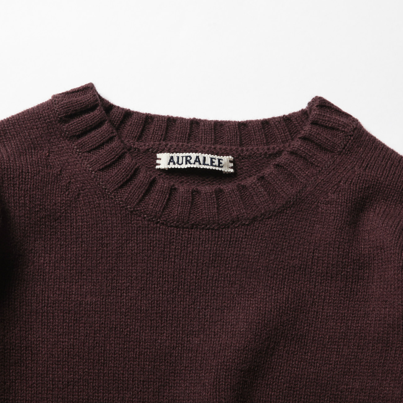 AURALEE / オーラリー | COTTON WOOL CASHMERE KNIT P/O (レディース