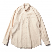 オーラリー WASHED FINX TWILL SHIRTS 3 Washed Finx Twill Shirt(3(MEN) Blue/ブルー): AURALEE