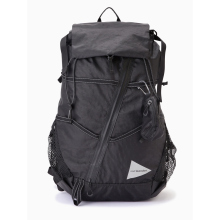 and wander / アンドワンダー | ECOPAK 40L backpack - Black