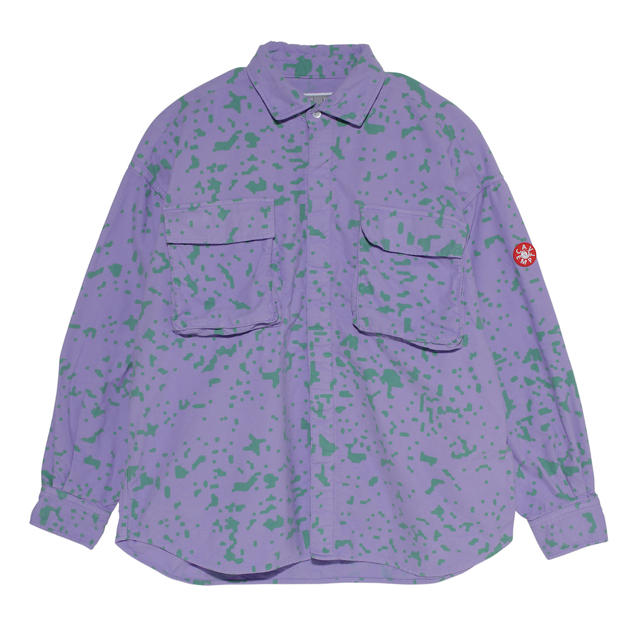 C.E / シーイー | NOISE FLANNEL BIG SHIRT #2 - Lilac | 通販 - 正規