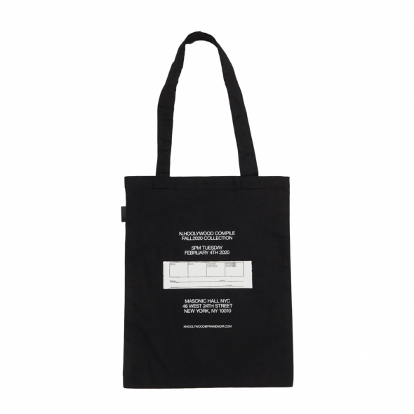 N.HOOLYWOOD / エヌハリウッド | 2202-AC80-peg TOTE BAG - Black