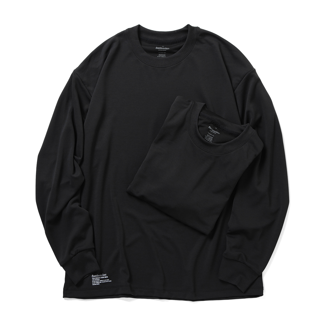 FreshService / フレッシュサービス | 2-PACK TECH SMOOTH L/S CREW