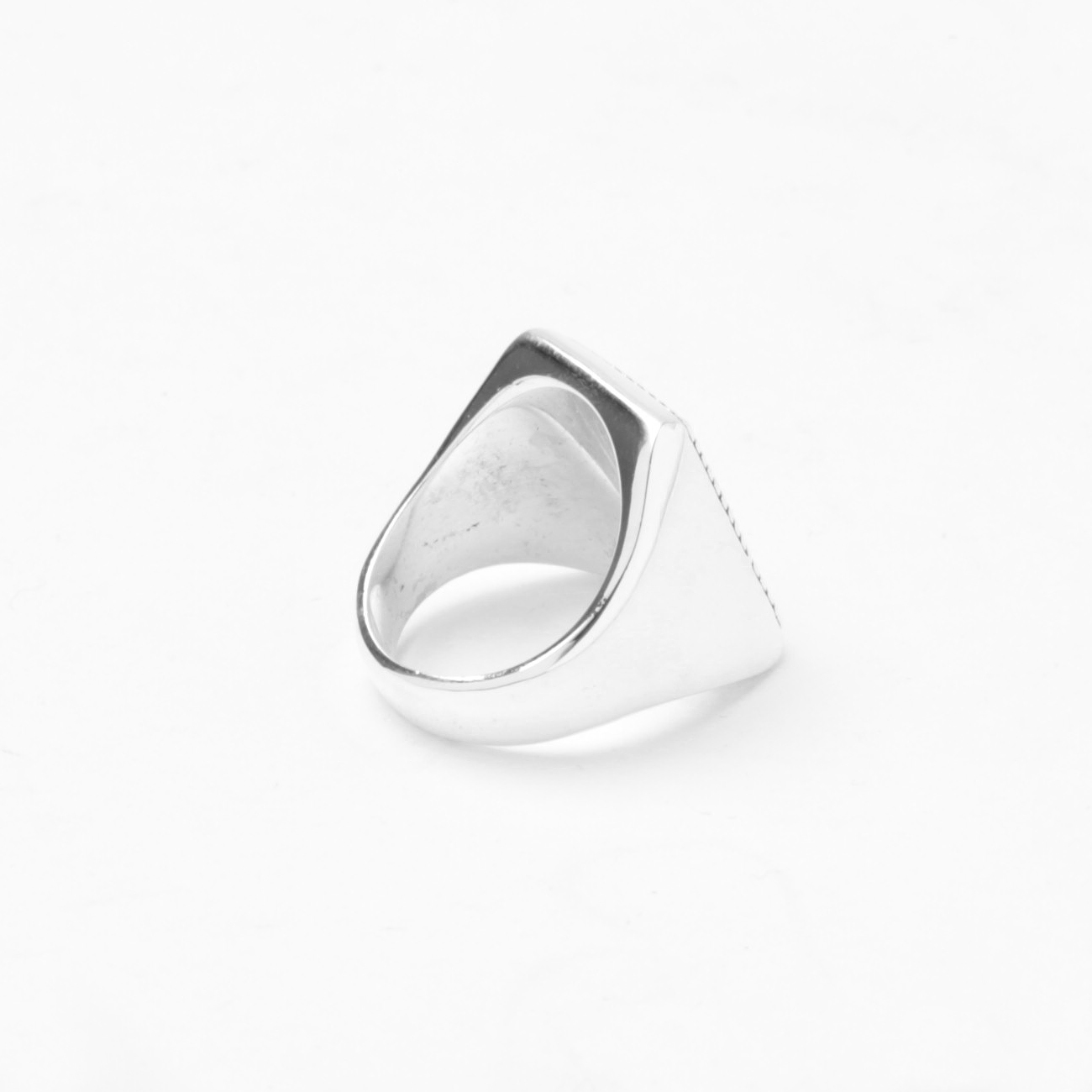 Square mirror Ring - Silver 925