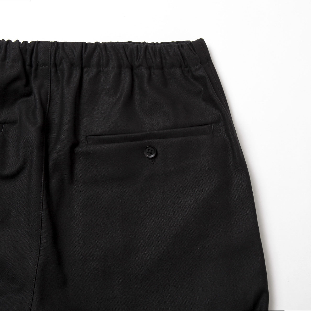 stein / シュタイン | ST.660 DRAWSTRING WIDE TROUSERS - Black