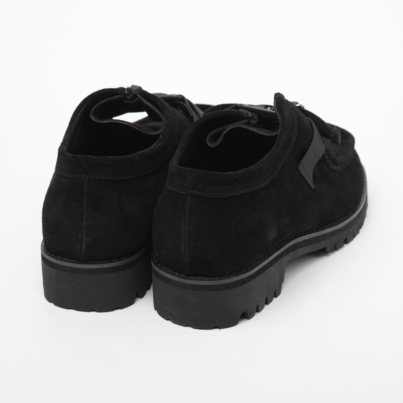 molle shoes / モールシューズ | BELTED TIROLIAN SHOE - Black