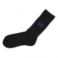 Needles / ニードルズ | Pile Socks - Merino Wool - Black