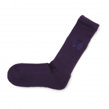 Needles / ニードルズ | Pile Socks - Merino Wool - Purple