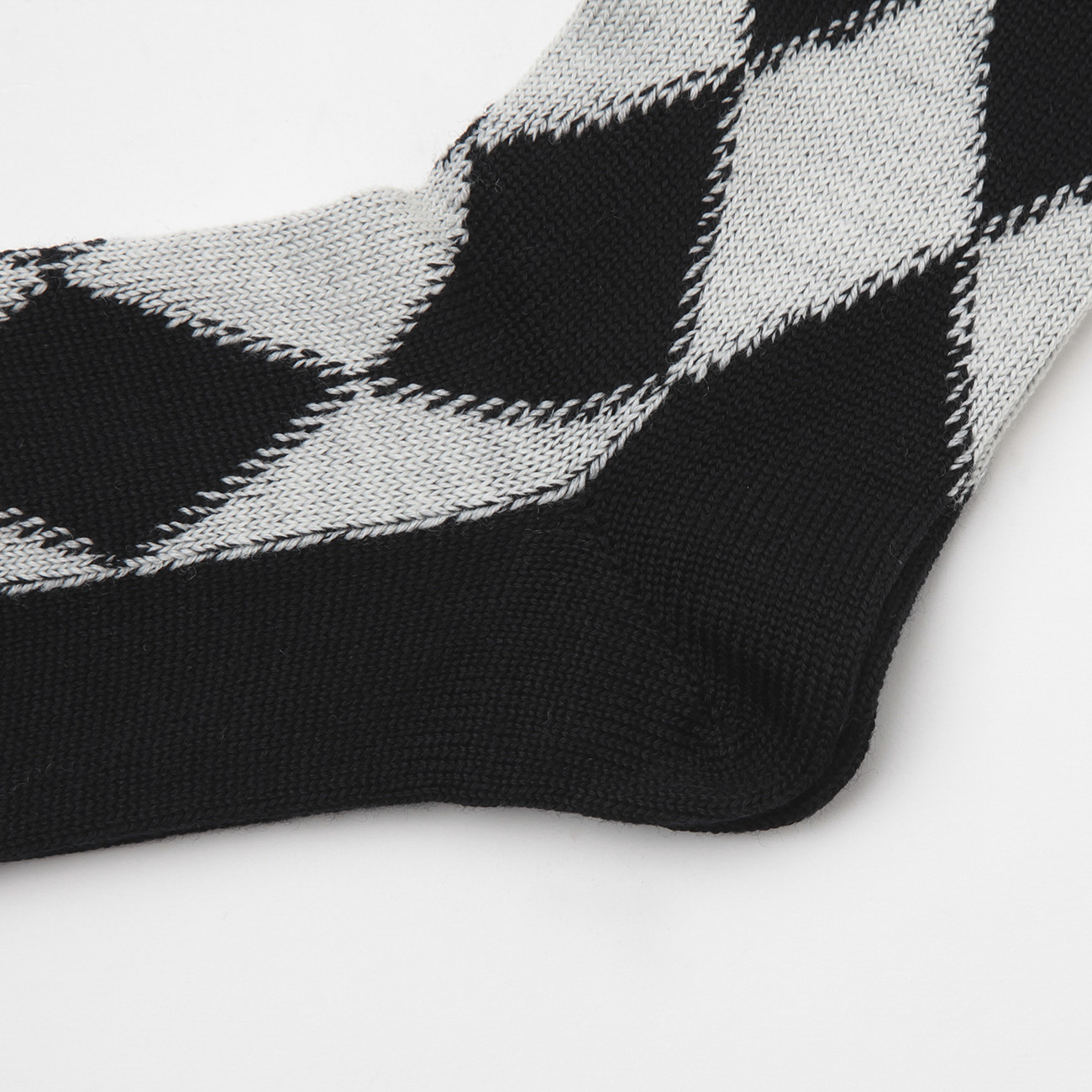NEEDLES Argyle Jq.ソックス - メリノウール NEEDLES ニードルズ Argyle Jq. Socks - Merino Wool アーガイル