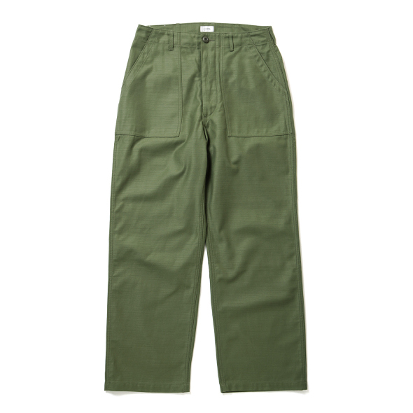 CIOTA / シオタ | Baker Pants (Wide Straight) - Olive | 通販