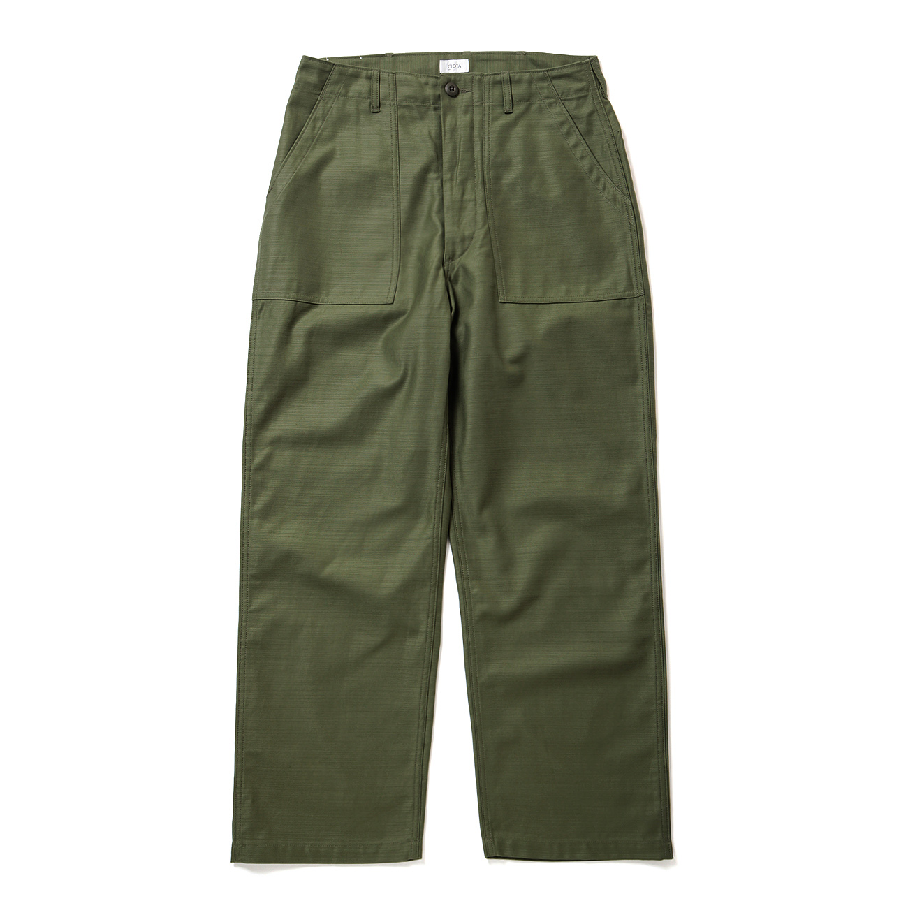 CIOTA / シオタ | Baker Pants (Wide Straight) - Dark Olive | 通販 - 正規取扱店 |  COLLECT STORE / コレクトストア