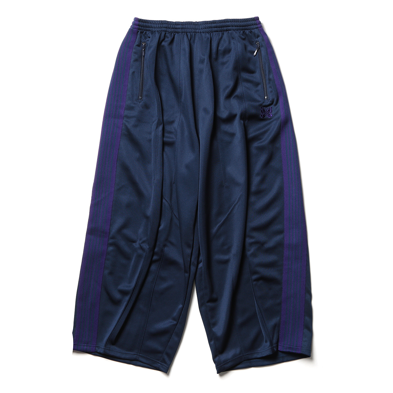 Needles / ニードルズ | H.D. Track Pant - Poly Smooth - Navy