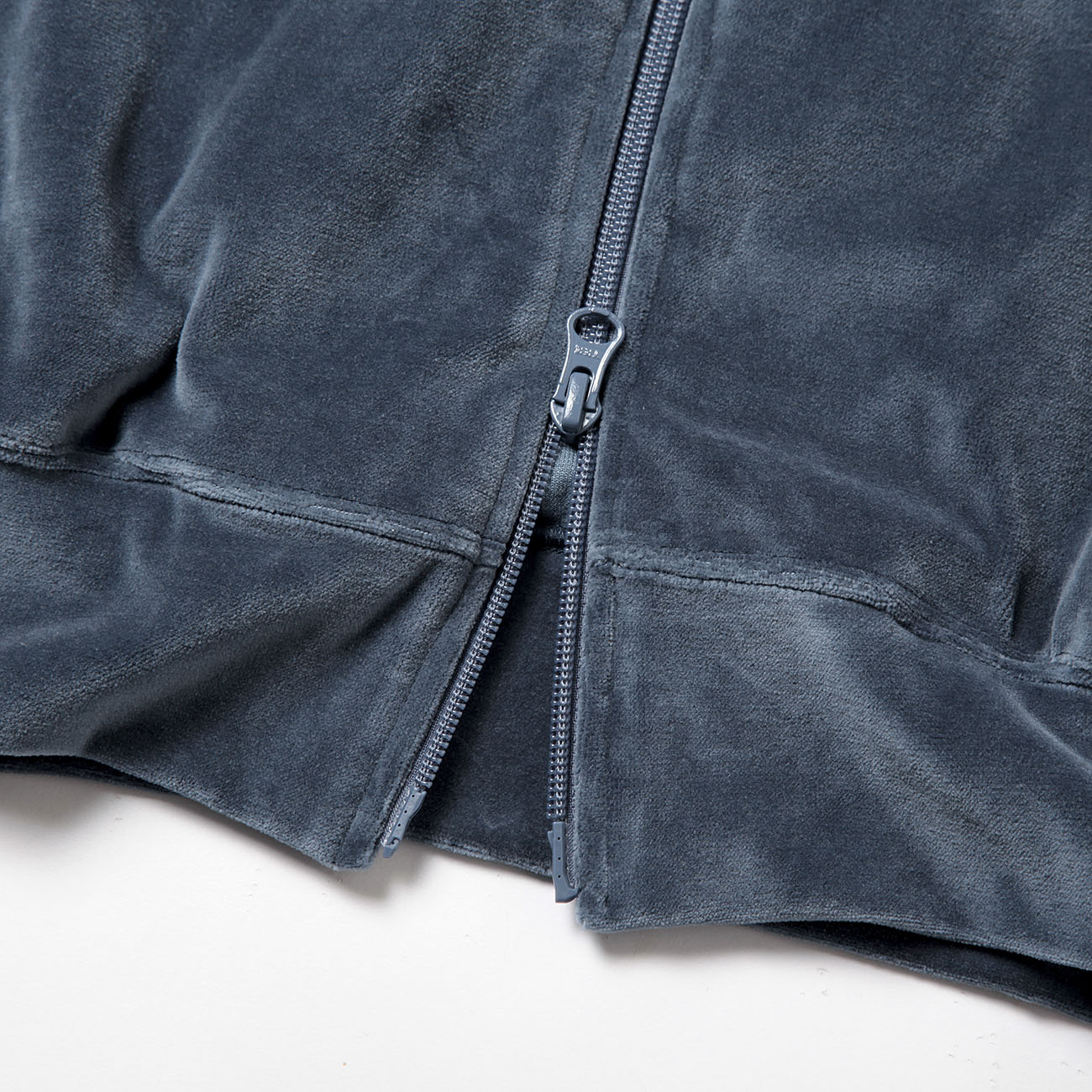 Needles / ニードルズ | R.C. Track Jacket - C/Pe Velour - Smoke 