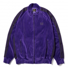 Needles / ニードルズ | R.C. Track Jacket - C/Pe Velour - Purple