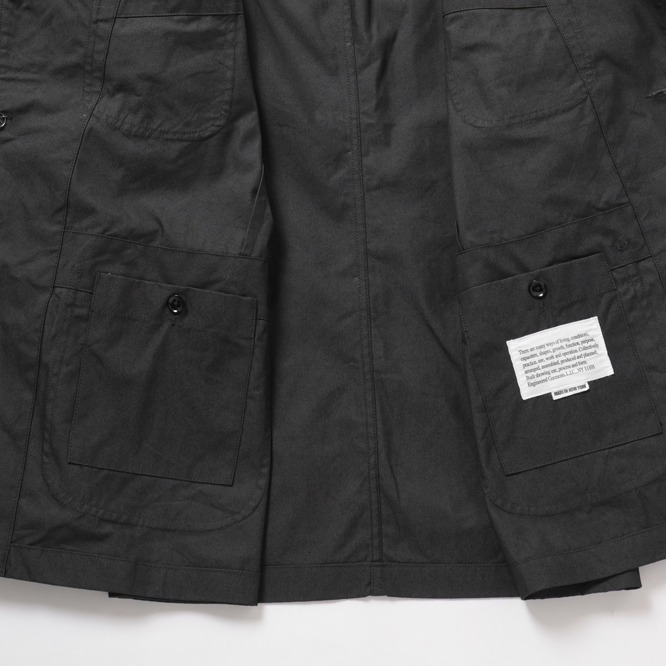 Charcoal 別注 Engineered Garments Coat EngineeredGarmentsAndoverJacke