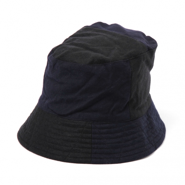 帽子 Engineered Garments baseball cap black ENGINEERED GARMENTS (エンジニアードガーメンツ) Logo Baseball