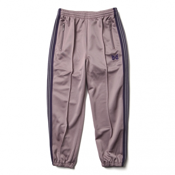 Needles / ニードルズ | Zipped Track Pant - Poly Smooth - Taupe