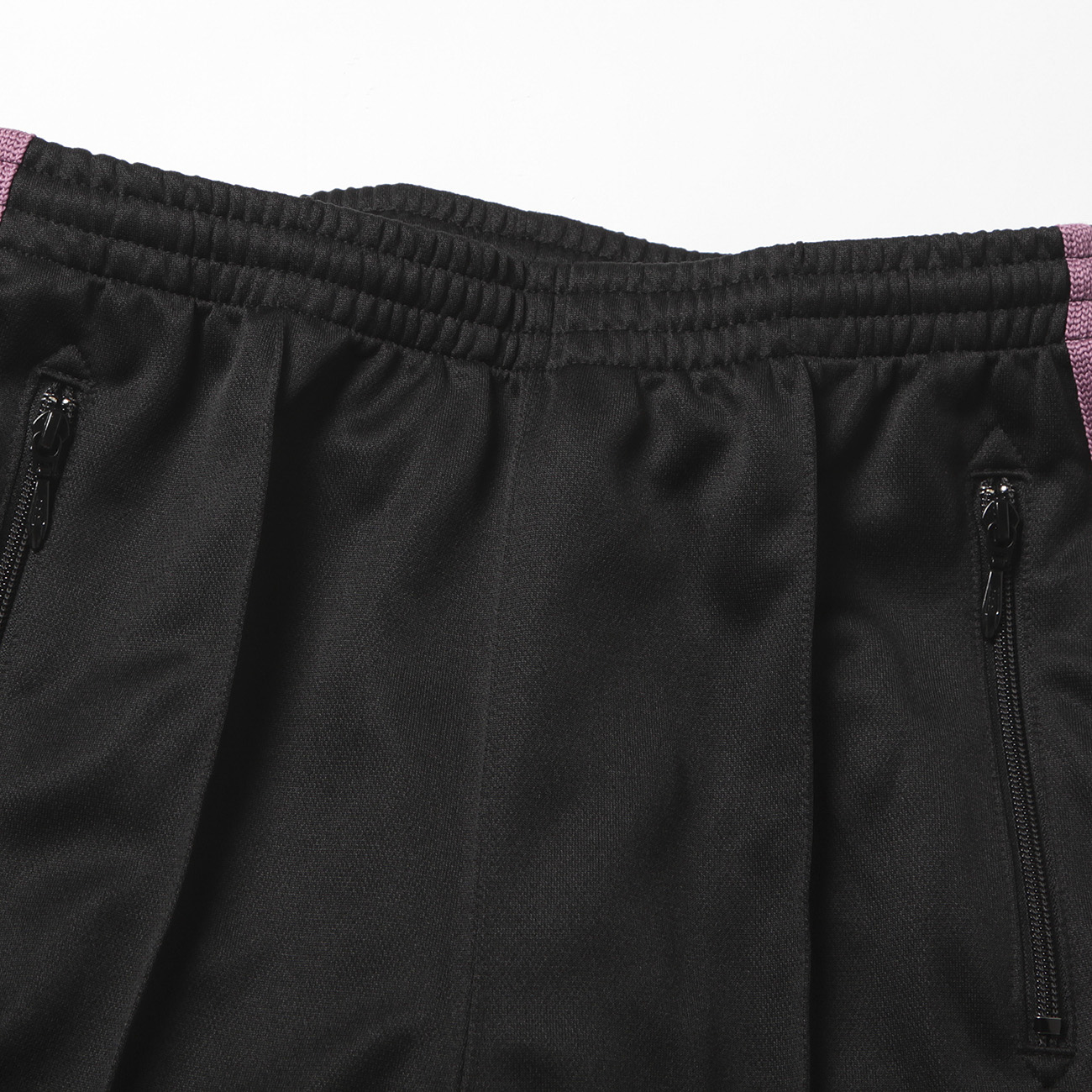 Needles / ニードルズ | Zipped Track Pant - Poly Smooth - F.Black