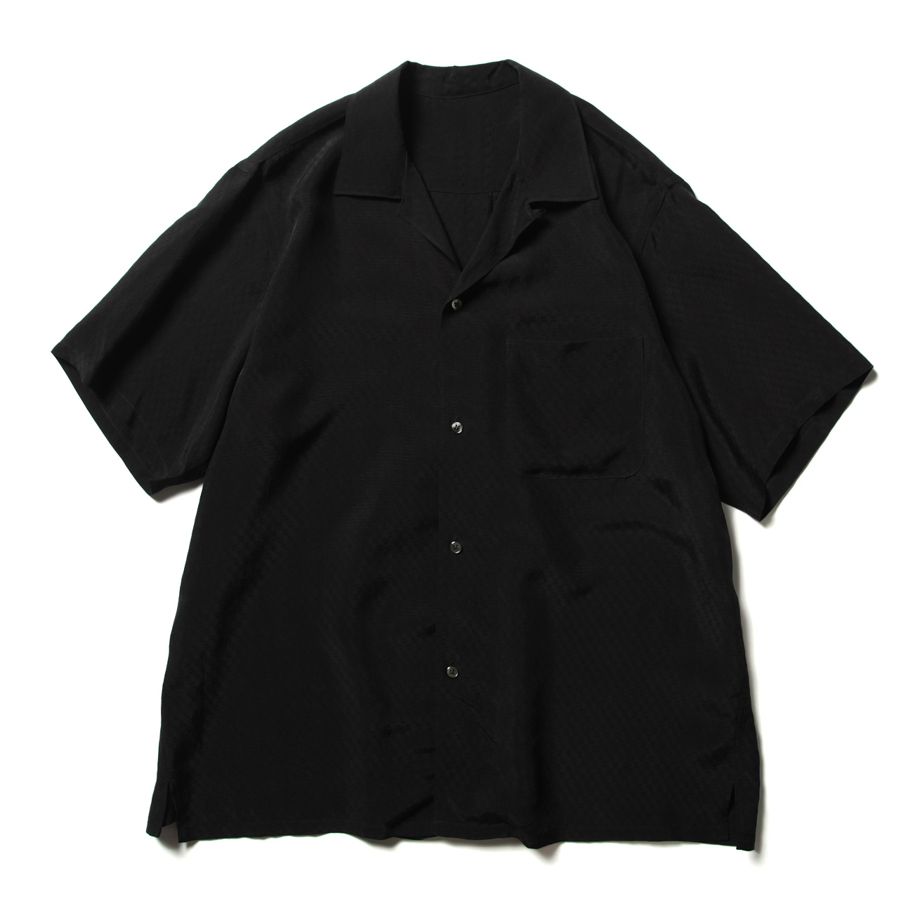 URU / ウル | CUPRO / SHORT SLEEVE SHIRTS - Black | 通販 - 正規取扱店 | COLLECT STORE  / コレクトストア