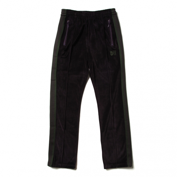 Needles / ニードルズ | Narrow Track Pant - C/Pe Velour - Eggplant