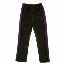 needlesパンツ Needles / ニードルズ | Narrow Track Pant - C/Pe Velour - Green