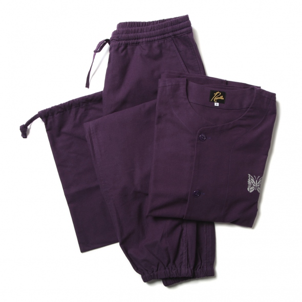 Needles / ニードルズ | Pajama Set - Cotton Flannel - Purple | 通販