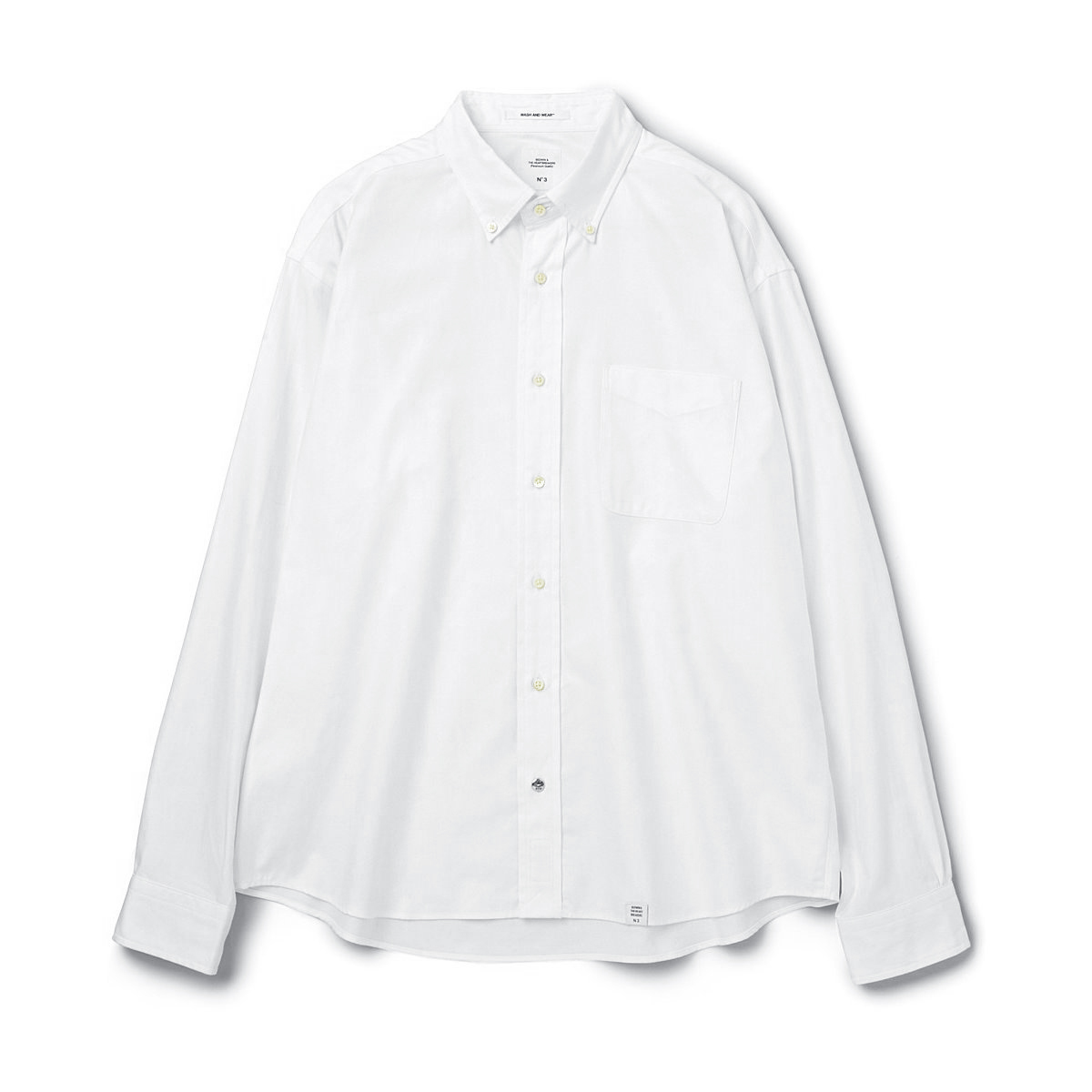 BEDWIN / ベドウィン | L/S BD OX SHIRT 「BRIAN」 - White | 通販